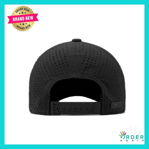 Performance Snapback Hat Water-Resistant Unisex Baseball Cap Hydrophobic - Picture 7 of 8